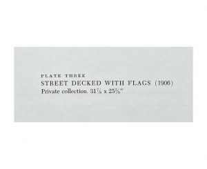Raoul DUFY, Street decked with flags