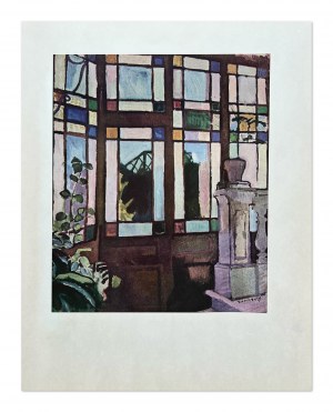 Raoul DUFY, Window with colored panes