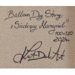 Katarzyna Ziomek (ur. 1987, Myszków), Siedzący Marzyciel z cyklu Balloon Dog Story, 2024