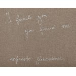 Olga Pietruszka (ur. 1988), I found you. You found me, 2024