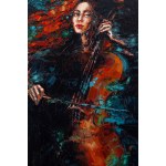 Krystyna Róż-Pasek (nar. 1981, Gorlice), Nočná symfónia, 2024
