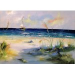 Alfred Anioł, Na plaży