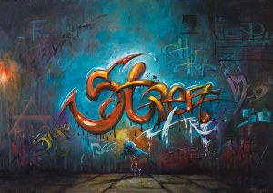 Adam Burczyc, Street art
