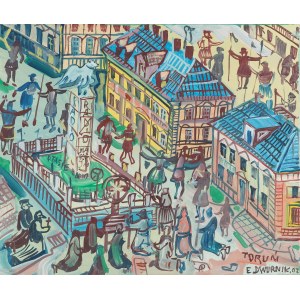 Edward Dwurnik (1943 Radzymin - 2018 Warsaw), Torun, 2007