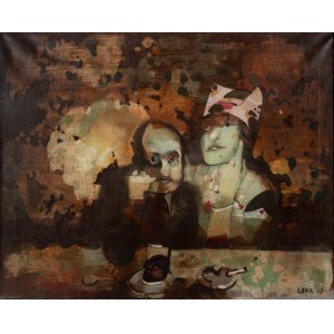 Pawel Lasik (b. 1941 Brzeszcze), Mr. and Mrs. Gibas in Wzorcowa, 1979