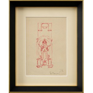 Jerzy NOWOSIELSKI (1923 - 2011), Sketch of the chancel