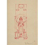 Jerzy NOWOSIELSKI (1923 - 2011), Sketch of the chancel