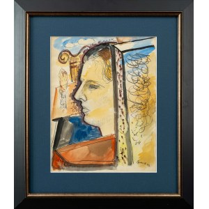 Alfred LENICA (1899 - 1977), Portret, 1942