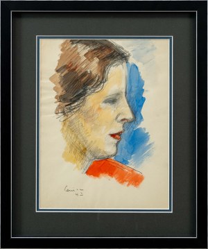 Alfred LENICA (1899 - 1977), Portret kobiety, 1943