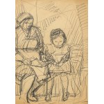 Alfred LENICA (1899 - 1977), Woman and Girl