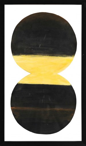 Jan BERDYSZAK (1934 - 2014), Koła podwójne, 1963