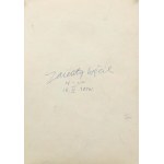 Jacenty WÓJCIK (1940 - 2018), Kompozycja w czerni i bieli, 1976