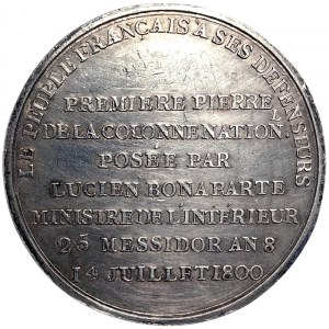 Napoleonic Medals and Coins, Medal 1800