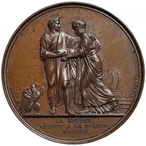 Napoleonic Medals and Coins, Uniface Medal 1806