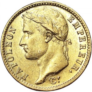 Napoleonic Medals and Coins, 20 Francs 1809, A Paris