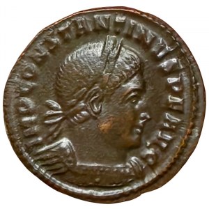 Roman Coins, Costantinus I, Follis n.d., Ticinum