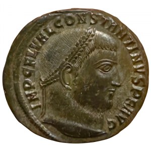 Römische Münzen, Costantinus I, Follis n.d., Nicomedia