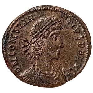 Roman Coins, Constantius II, Maiorina n.d., Alexandria