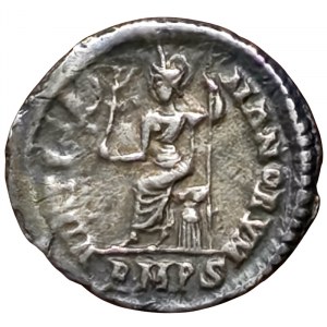 Roman Coins, Honorius, Siliqua n.d., Rome