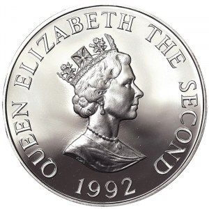 Alderney, Elizabeth II, 2 Pounds 1992