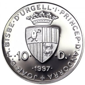 Andorra, 10 Diners 1997