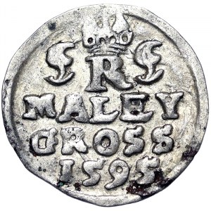 Österreich, Rudolf II, Maley Groschen 1595, Mattinghoffer