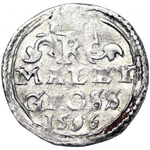 Austria, Rudolf II, Maley Groschen 1596, Kuttenberg