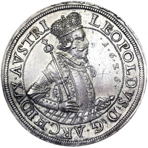 Austria, Leopold V, 2 Taler 1626, Hall