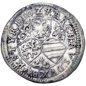 Austria, Ferdinand II, 3 Kreuzer 1624, Graz