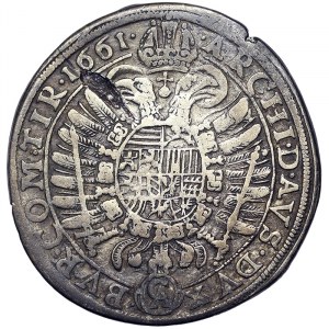 Austria, Leopold I, XV Kreuzer 1661, Vienna