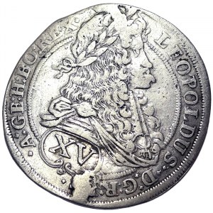 Austria, Leopold I, XV Kreuzer 1695, Vienna