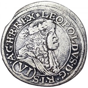 Austria, Leopold I, VI Kreuzer 1678, Vienna