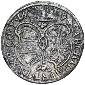 Austria, Leopold I, 3 Kreuzer 1694, Hall