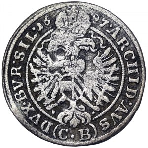 Austria, Leopold I, 3 Kreuzer 1697, Brieg