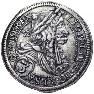 Austria, Leopold I, 3 Kreuzer 1701, Graz