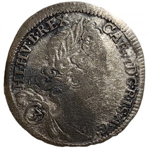 Austria, Charles VI, 3 Kreuzer 1722, Prague