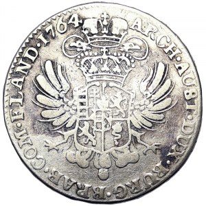 Austria, Maria Theresia, 1/2 Kronentaler 1764, Brussels