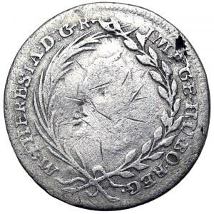 Rakúsko, Maria Theresia, 10 Kreuzer 1761, Hall