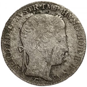 Austria, Ferdinand I, 3 Kreuzer 1838, Prague