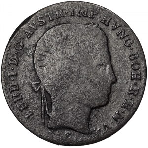 Austria, Ferdinand I, 3 Kreuzer 1839, Karlsburg