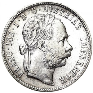 Austria, Franz Joseph I, 1 Gulden 1878, Vienna