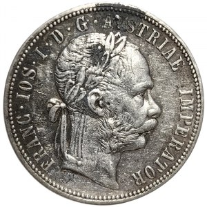Austria, Franz Joseph I, 1 Gulden 1878, Vienna