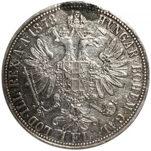 Austria, Franz Joseph I, 1 Gulden 1878, Vienna