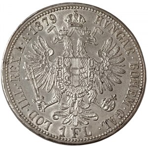 Austria, Franz Joseph I, 1 Gulden 1879, Vienna