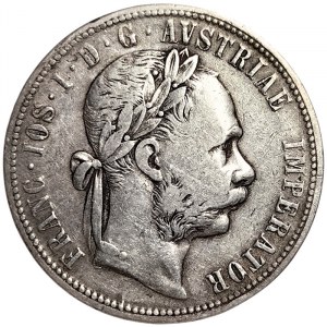 Austria, Franz Joseph I, 1 Gulden 1879, Vienna