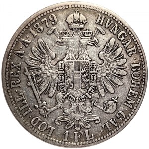 Austria, Franz Joseph I, 1 Gulden 1879, Vienna
