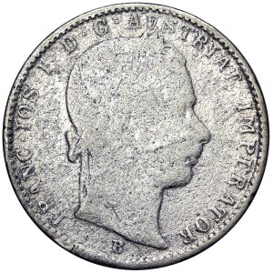 Austria, Franz Joseph I, 1/4 Gulden 1862, Kremnitz