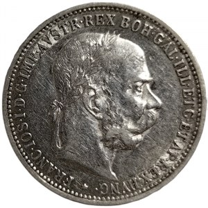Austria, Franz Joseph I, 1 Corona 1893, Vienna