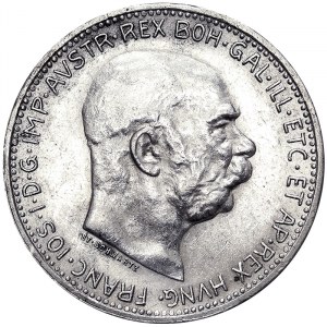 Austria, Franz Joseph I, 1 Corona 1914, Vienna