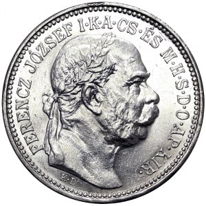 Austria, Franz Joseph I, 1 Korona 1915, Kremnitz